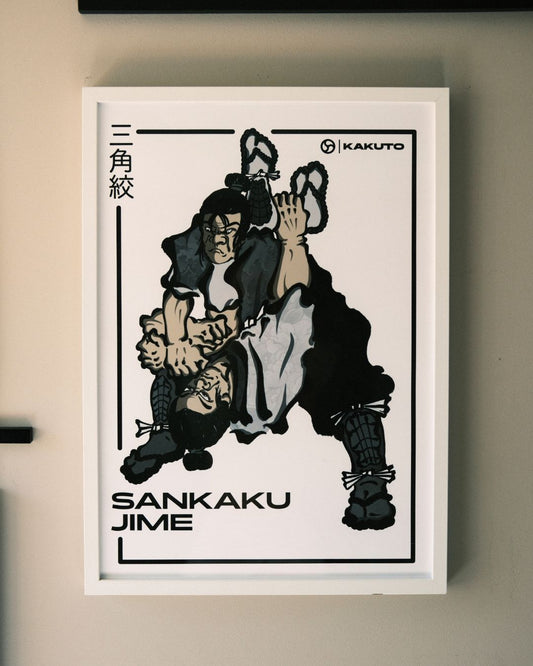 SANKAKU-JIME // GRAPPLING POSTER