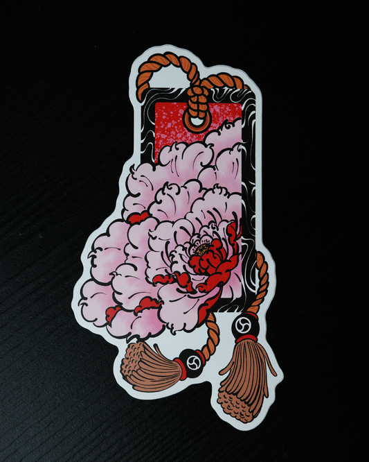 MASKS + PEONIES // FRAMED PEONY