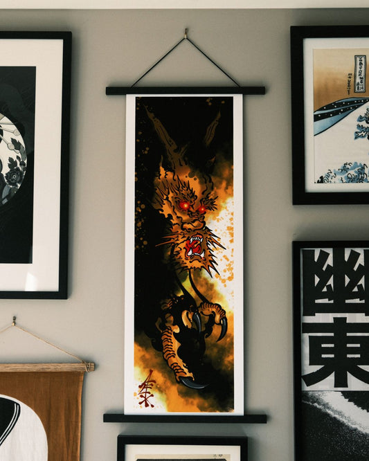 GOLDEN RYU // ART POSTER