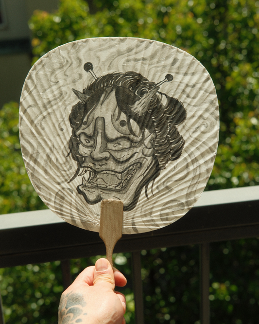 PAPER FAN - HANYA GEISHA 1/1