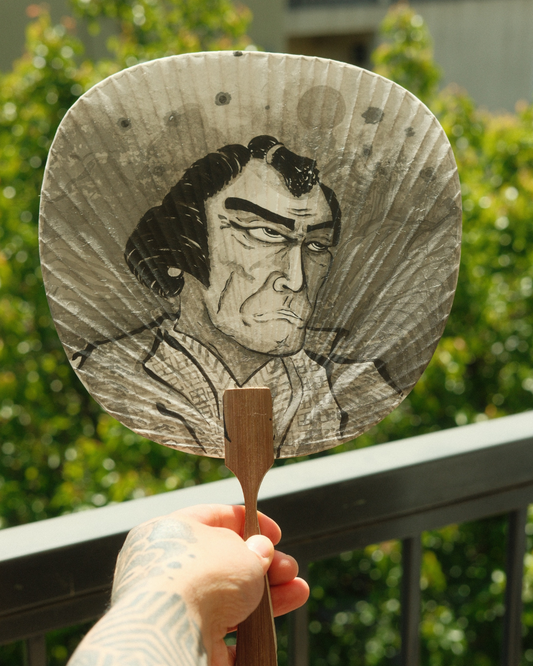 PAPER FAN - BUSHI PORTRAIT 2 - 1/1