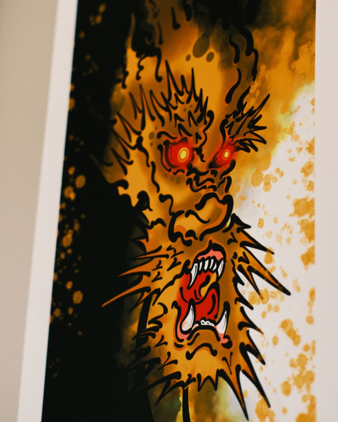 GOLDEN RYU // ART POSTER