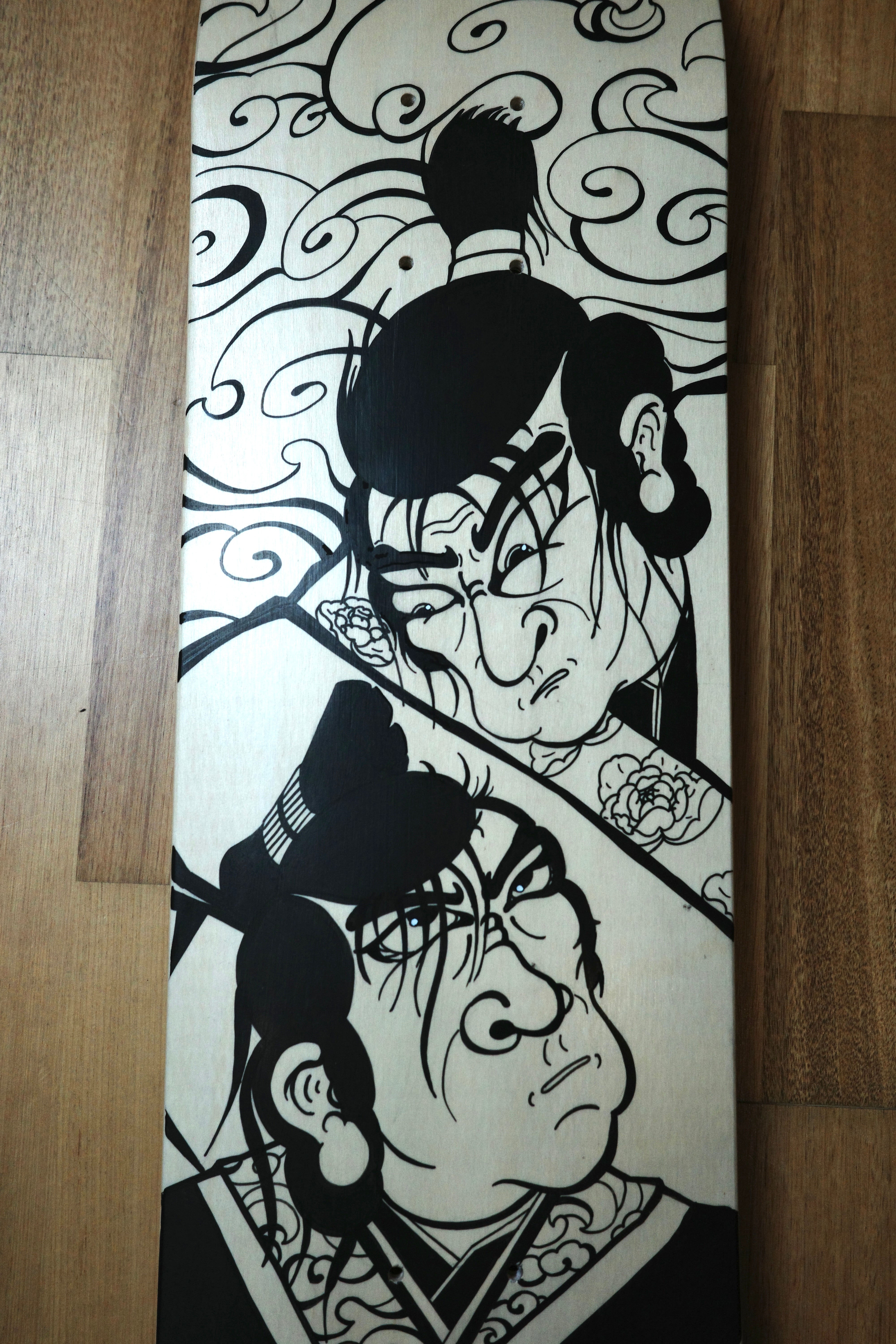 SAMURAI DUEL - SKATEBOARD DECK 1/1