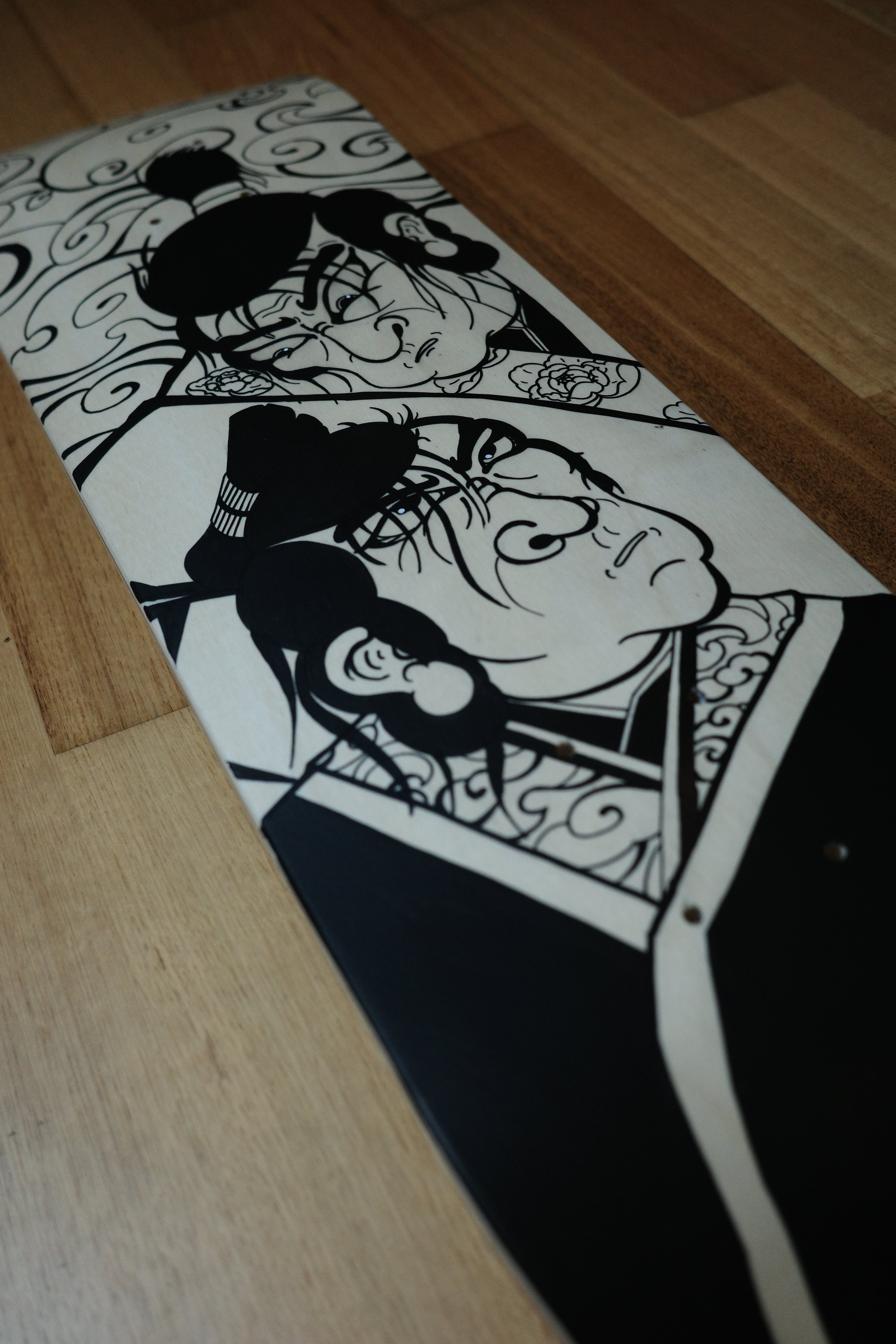 SAMURAI DUEL - SKATEBOARD DECK 1/1