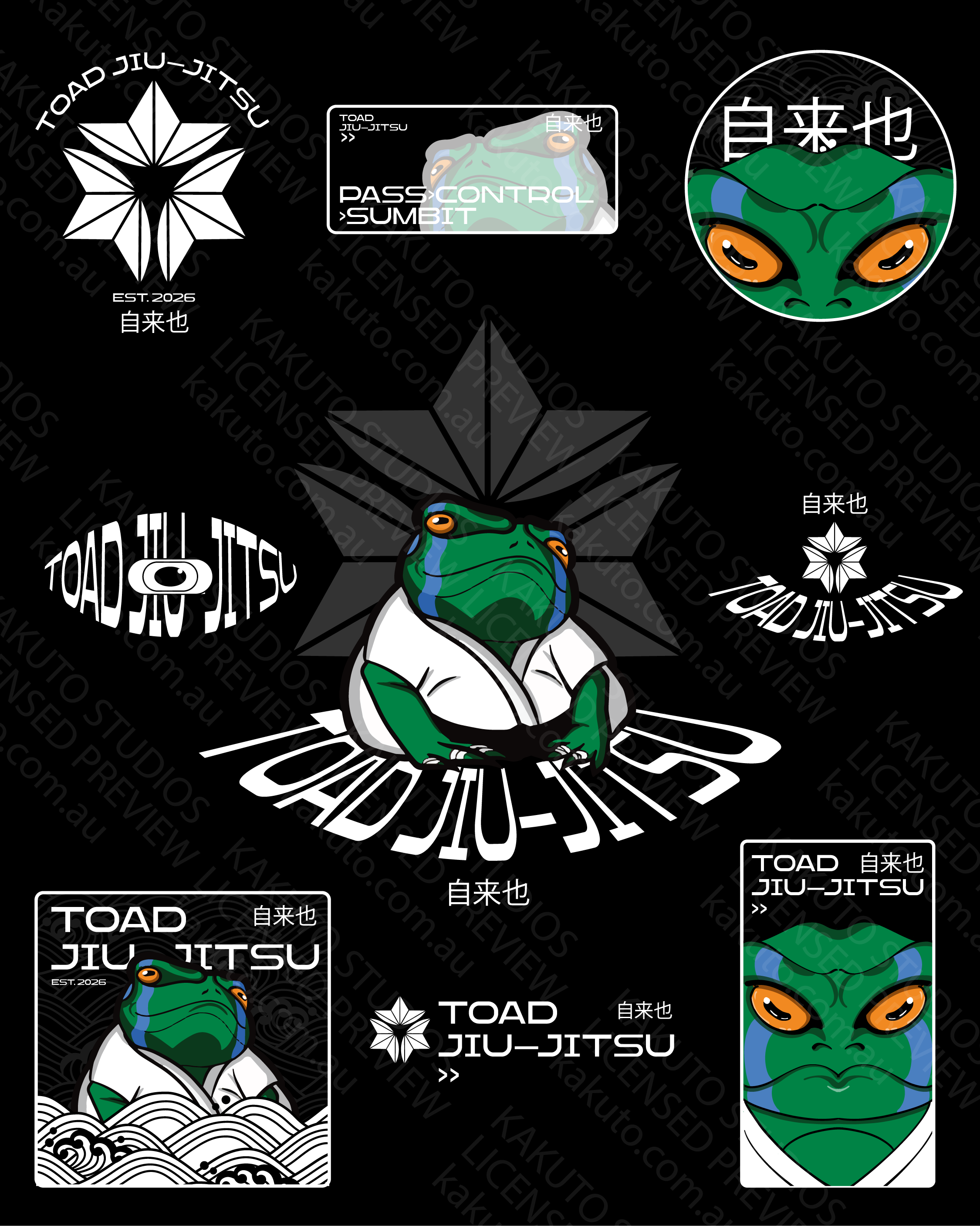 TOAD FLASHSHEET - ARTWORK LICENCE