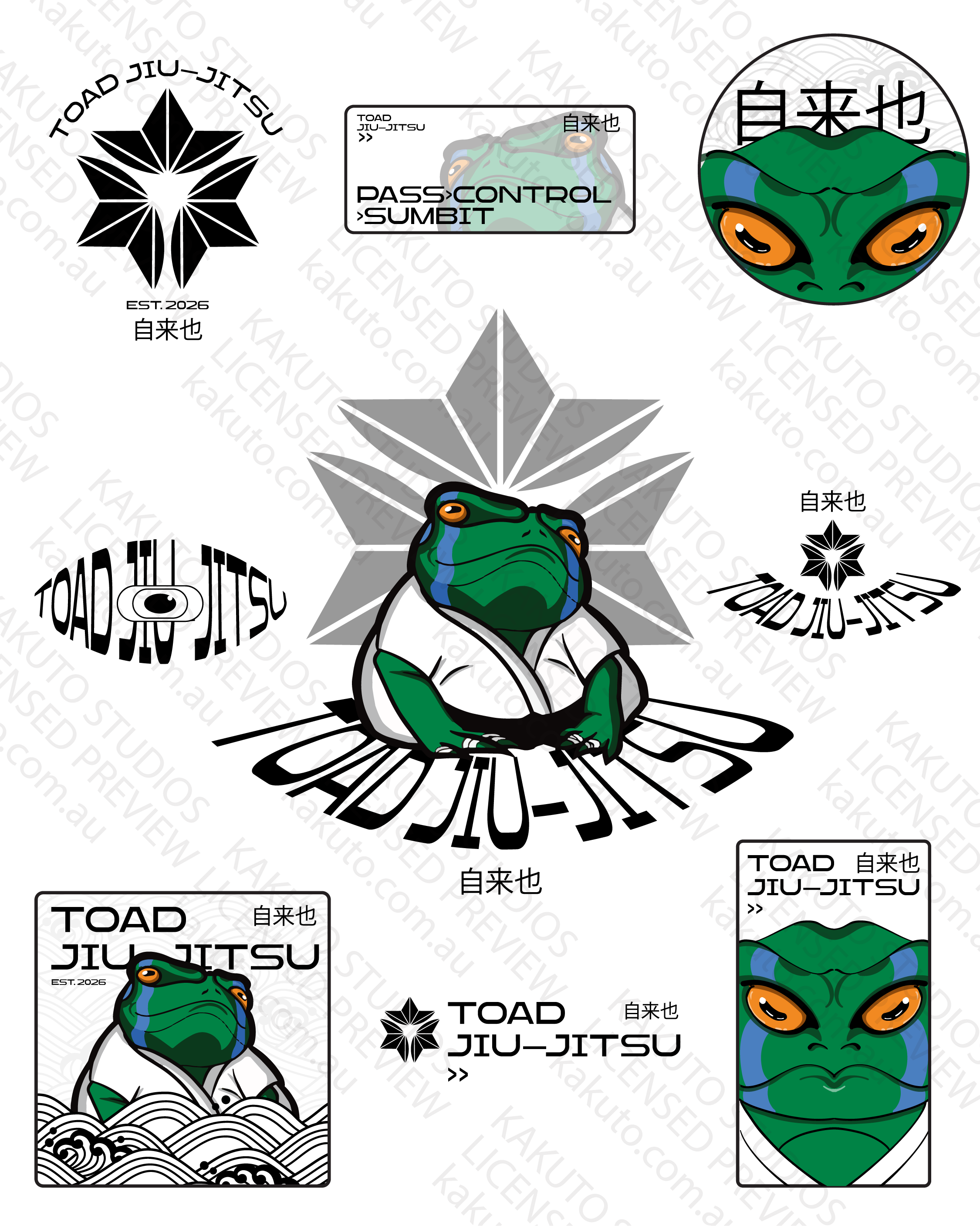 TOAD FLASHSHEET - ARTWORK LICENCE