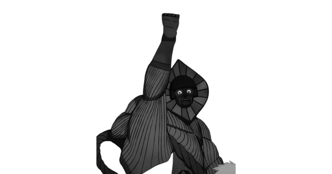 Alien Sumo from anime Dan Da Dan