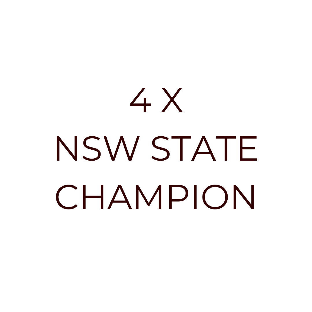 TYE COLLIER: 4 X NSW STATE CHAMPION