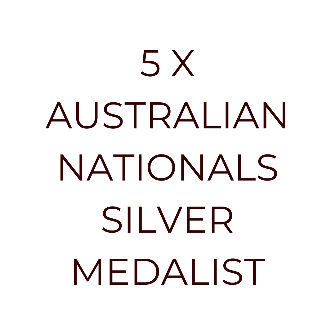 TYE COLLIER: 5 X AUSTRALIAN NATIONALS SILVER MEDALIST